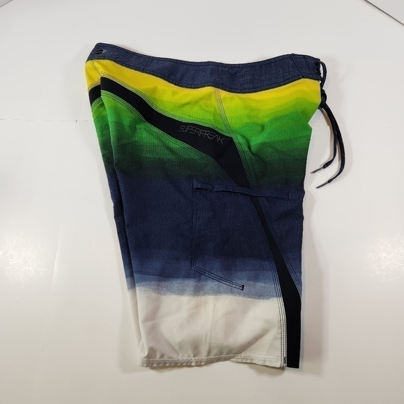 O'NEILL Super Freak Mens 31 Board Shorts Swim Trunks Unlined Pockets Surf - Picture 5 of 10